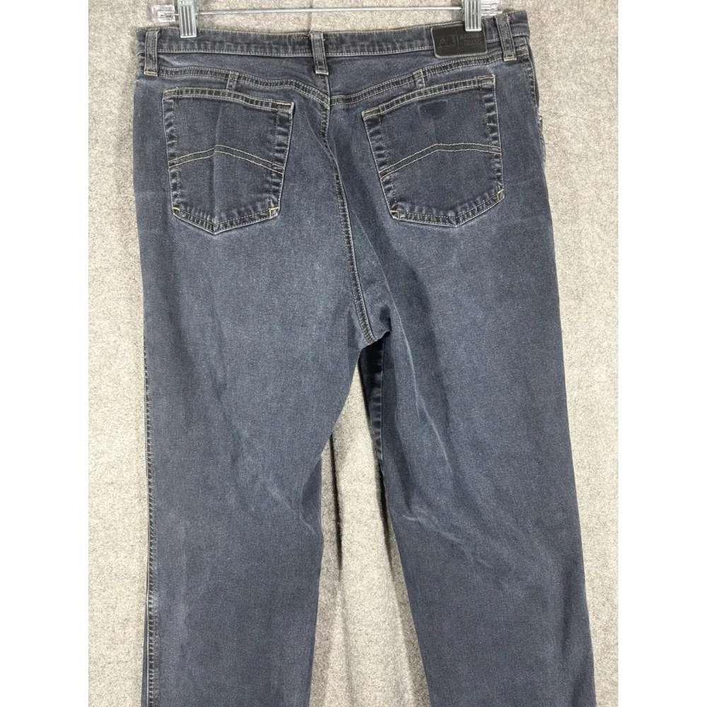 Armani Jeans Mens Size 34 Dark Wash Straight Leg Denim Made in Italy T5J05BK-12